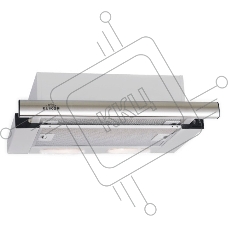 Вытяжка встраиваемая Elikor Интегра 50П-400-В2Л нержавеющая сталь, 50 см, 400 куб. м/ч, 57 дБ