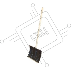 Лопата снеговая Усадьба, пластиковая, размер рабочей поверхности 430х398 мм