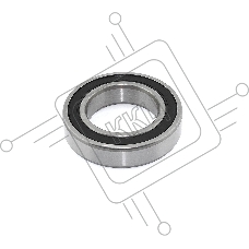 Подшипник 6008 2RS 40x68x15мм (шт)