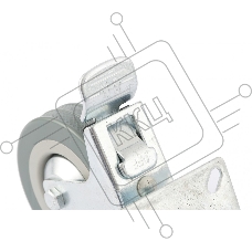 Колесо поворотное Сибртех с тормозом d-100 мм, крепление  платформенное