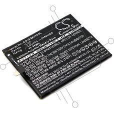 Аккумулятор CameronSino CS-BQX510SL BQ 3200 для BQ Aquaris X5 Plus 3.85V, 3100 mAh, 11.94Wh