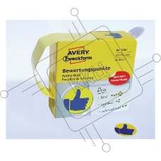 Этикетки Avery Zweckform 3861 250шт на листе диаметр 19мм/70г/м2/желтый самоклей. универсальная (упак.:1рул)