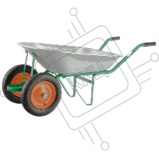 Тачка садовая Palisad 2-х колесная, грузоподъемность 170 кг, объем 78 л