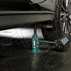 Домкрат гидравлический Сибртех бутылочный, 3т, 180-320 мм, в пластиковом кейсе