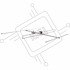Антенна наружная FM Rexant для дальнего приема радиостанций FM/УКВ диапазона, RX-555