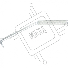Крюк для вязки арматуры Сибртех 84873 245 мм, оцинкованная рукоятка