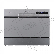 Посудомоечная машина Бирюса DWC-506/7 M, металл, 55 см, 6 компл., 49 дБ, класс A+