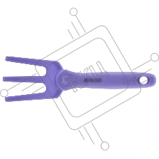 Рыхлитель Palisad 3-зубый, 75х250 мм, пластиковый, гелевая рукоятка, NYLON SOFT