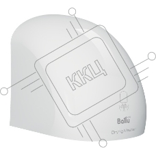 Сушилка для рук Ballu BAHD-2000DM 2000Вт белый
