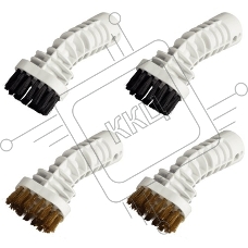 Насадка AENO Plastic scraper brush+Metal scraper brush for steam mop SM1