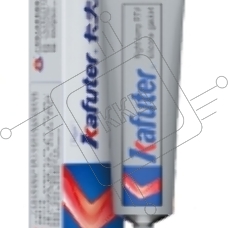 Высокотемпературный силиконовый герметик Kafuter K-583 серебристый 55 грамм