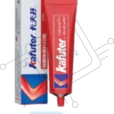 Высокотемпературный силиконовый герметик Kafuter K-383 красный 55 грамм
