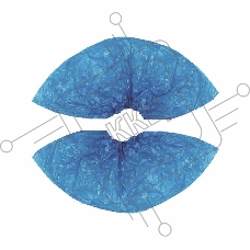 Бахилы полиэтиленовые 2.3 г (100 шт. 50 пар)