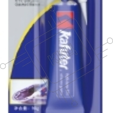 Высокотемпературный силиконовый герметик Kafuter K-587 синий 90 грамм блистер