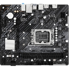 Материнская плата ASRock H610M-H2/M.2 D5, LGA 1700, Intel H610, 2xDDR5, 4xSATA, 1xM.2, 1xPCIe 4.0 x16, 1xPCIe x1, 2xHDMI, 1x 1Gb LAN, 4xUSB-A 2.0, 2xUSB-A 3.2 Gen 1, 3x3.5 мм, 7.1, mATX