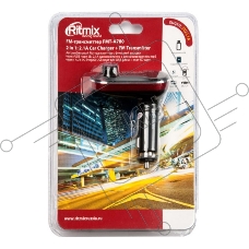 Автомобильный FM-модулятор Ritmix FMT-A780 черный SD USB