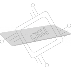 Столешница Cactus CS-TD2-WT 120x60x1.8 см белый