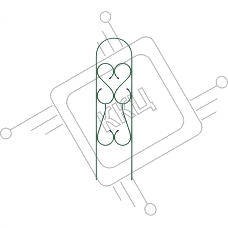 Шпалера, узорная, 0,35х1,3 м Россия