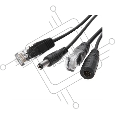 Passive PoE инжектор и сплиттер до 60V. Комплект позволяет подать данные и питание на IP устройства без поддержки PoE. Рабочее напряжение: 5V-60V DC. Скорость передачи данных: 10/100 Мбит/с. Пины питаниия PoE: 4,5(+) 7,8(-). Разъем для данных: RJ45 (8P8C). Разъем питания: DC2.1x5.5мм. Размеры (ШхВхГ): 38x17x17мм + кабель 17см. Рабочая температура: -30... +75°C.
