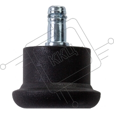 Набор заглушек для кресел Бюрократ FootSet35 черный для паркета/ламината